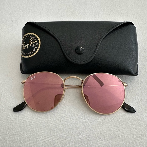 Ray-Ban Accessories - Ray-Ban Pink Lens Sunglasses